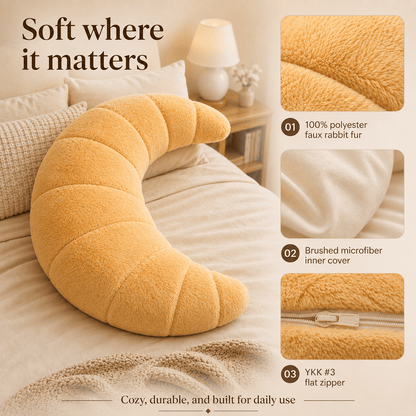 Oversized Hug Pillow – Plush Full-Body Sleep Pillow
